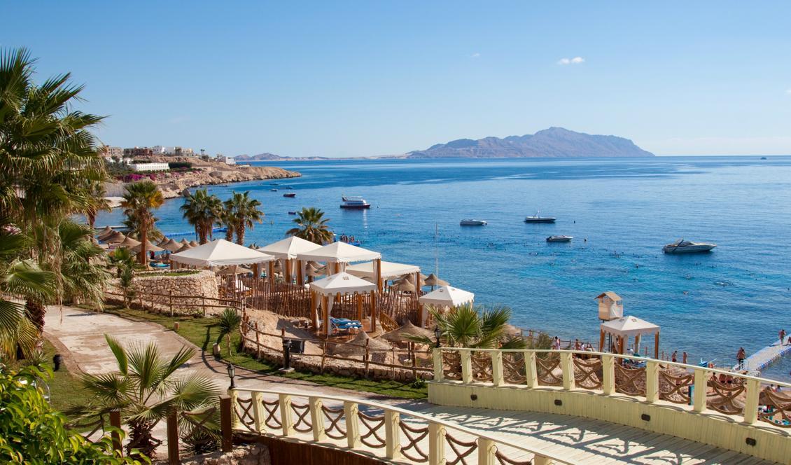Hurghada är en av de badorter på södra Sinai som återigen lockar svenska turister. Foto: AP/TT