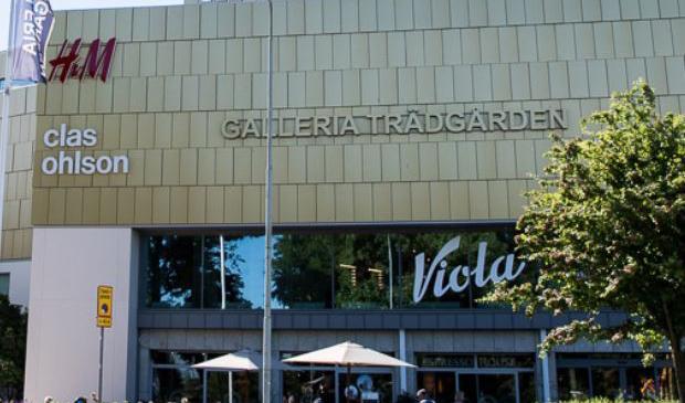 Galleria Trädgården i Varberg har problem med stökiga och bråkiga ungdomar. Foto: Galleria Trädgården