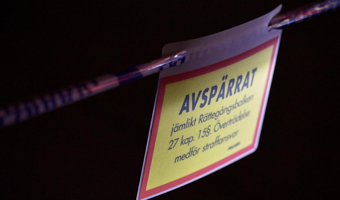 En person har skjutits i Tensta i Stockholm. Foto: Johan Nilsson/TT-arkivbild