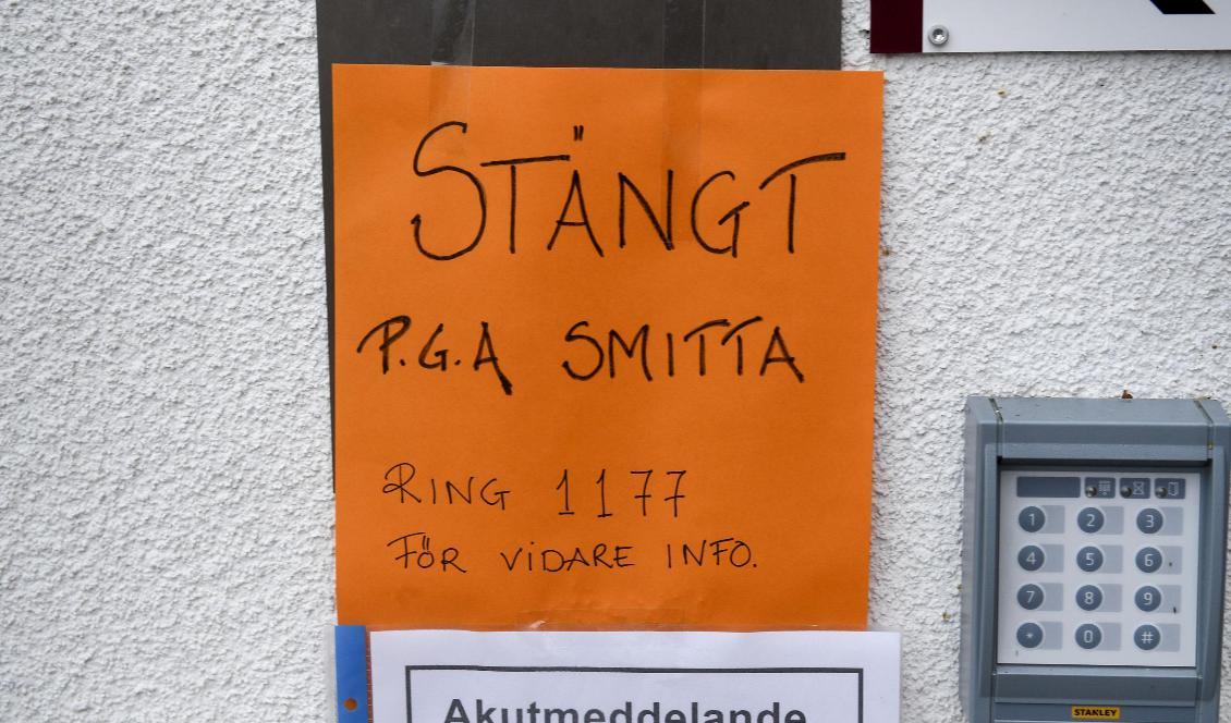 Ett misstänkt ebolafall hittades på Enköpings lasarett, men mannen visade sig inte vara smittad av sjukdomen. Foto: Fredrik Sandberg/TT
