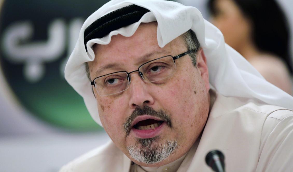 Den saudiarabiske journalisten Jamal Khashoggi mördades den 2 oktober i fjol. Foto: Hasan Jamali/AP/TT-arkivbild