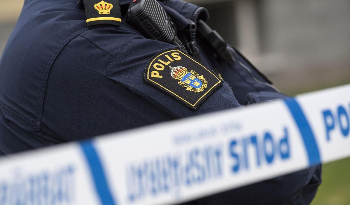 Polisen utreder två mordförsök på en Ica-butik i Olofström. Foto: Johan Nilsson/TT-arkivbild