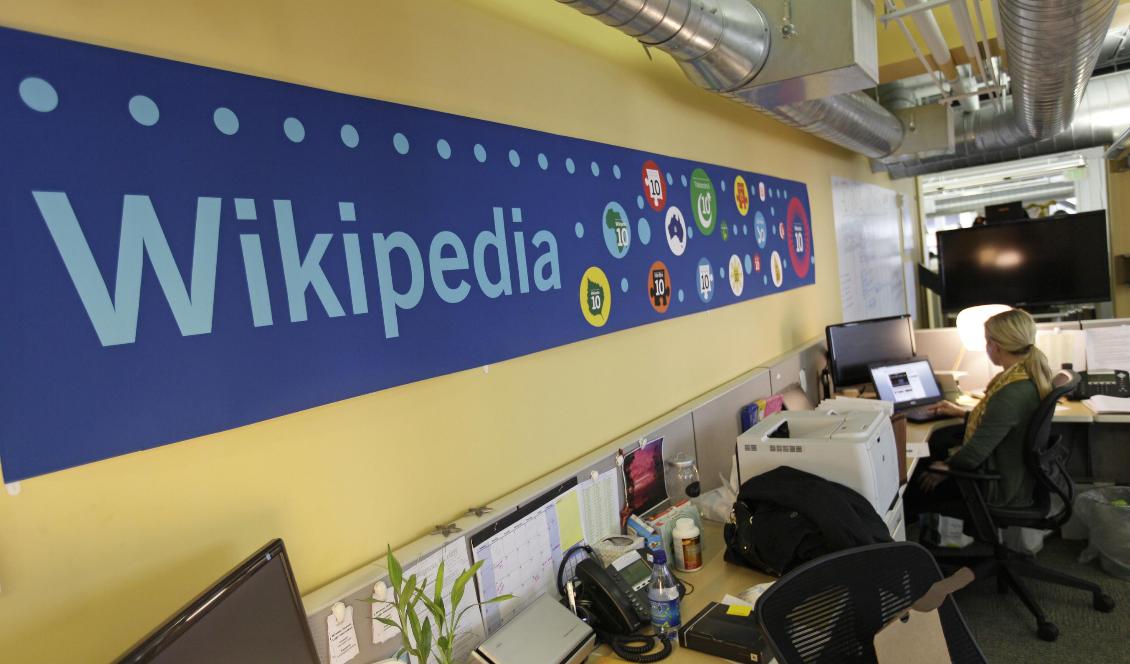 I Kina har blockeringen i landet av nätencyklopedin Wikipedia vidgats till att omfatta alla språk. Foto: Eric Risberg/AP/TT-arkivbild