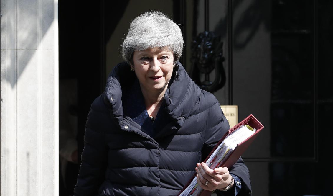 Storbritanniens premiärminister Theresa May. Foto: Alastair Grant/AP/TT-arkivbild