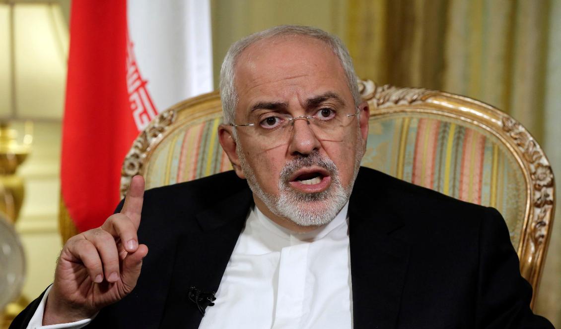Irans utrikesminister Mohammad Javad Zarif. Foto: Richard Drew/AP/TT