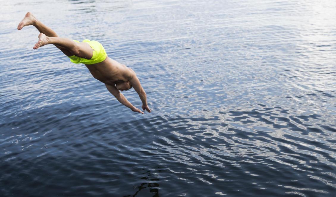 Sommarens hittills varmaste dag har uppmätts i småländska Målilla. Foto: Berit Roald /NTB/TT
-arkivbild