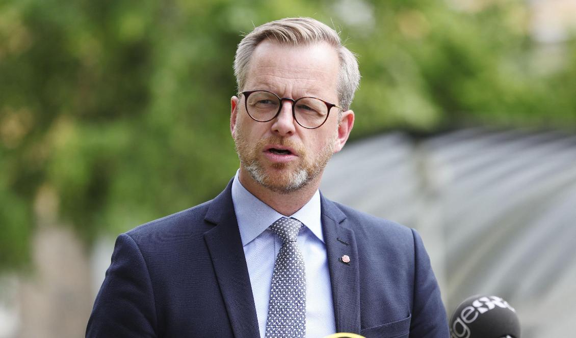 
Inrikesminister Mikael Damberg (S). Foto: Jeppe Gustafsson/TT                                                