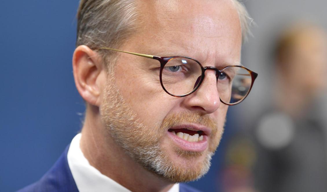 Inrikesminister Mikael Damberg (S). Foto: Anders Wiklund/TT