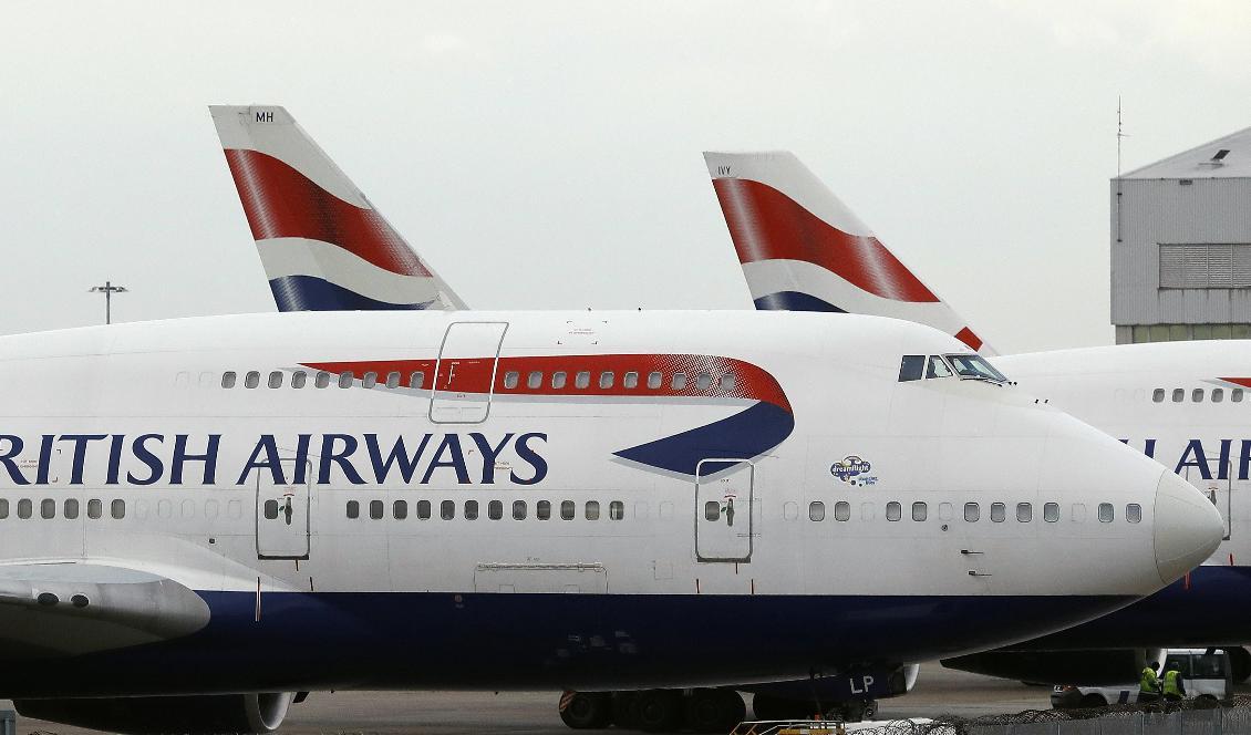 British Airways piloter går i strejk i två dagar. Foto: Frank Augstein/AP/TT-arkivbild