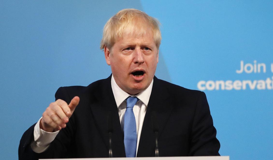 Boris Johnson tar över som Storbritanniens premiärminister i dag. Foto: Frank Augstein/AP/TT