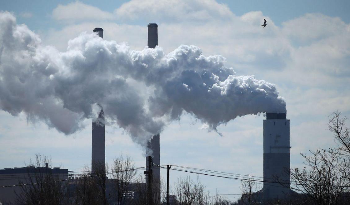 



Utsläpp från en skorsten på ett kolkraftverk i Baltimore, USA, den 9 mars 2018. Foto: Mark Wilson / Getty Images                                                                                                                                                                                                