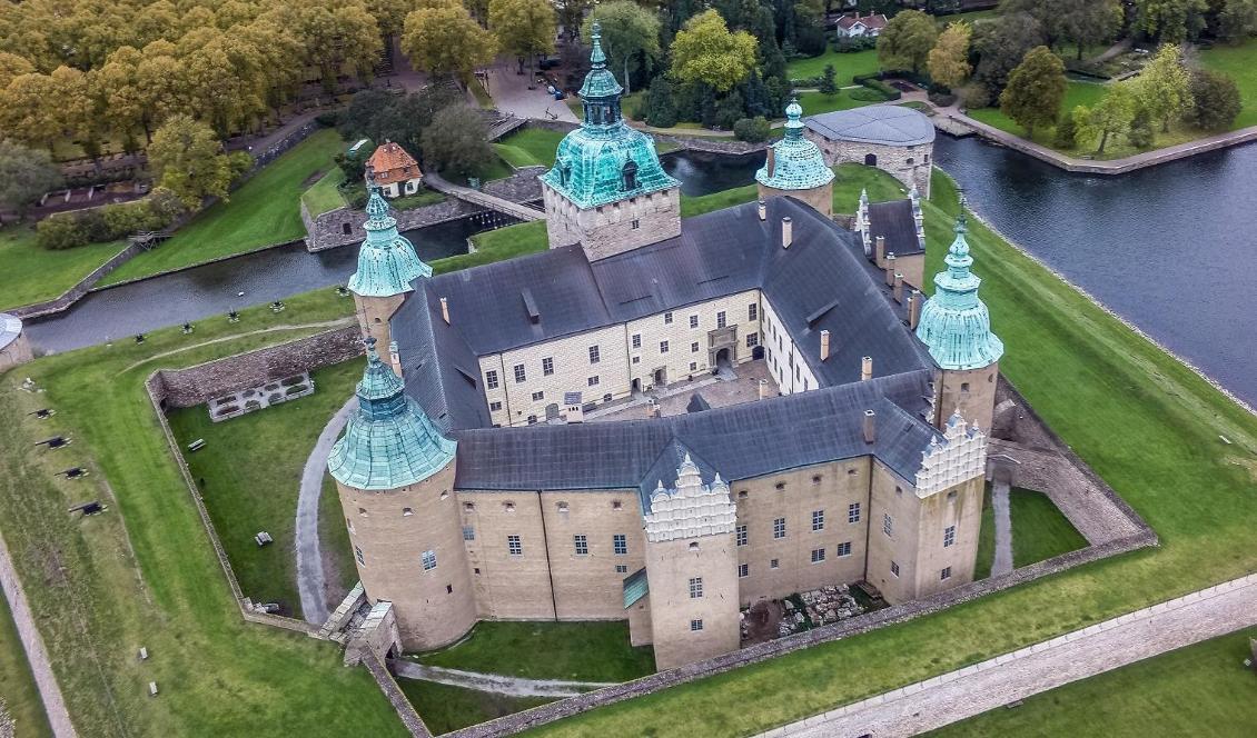 Kalmar slott – ett av världens 21 vackraste, enligt CNN. Foto: TT/Pressbild-arkivbild