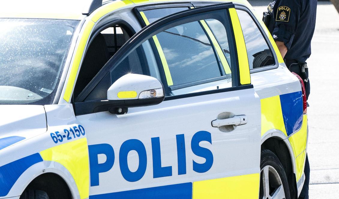 Polisen utreder brott sedan en 15-årig elev misshandlat tre skolanställda i Alvesta. Foto: Johan Nilsson/TT-arkivbild