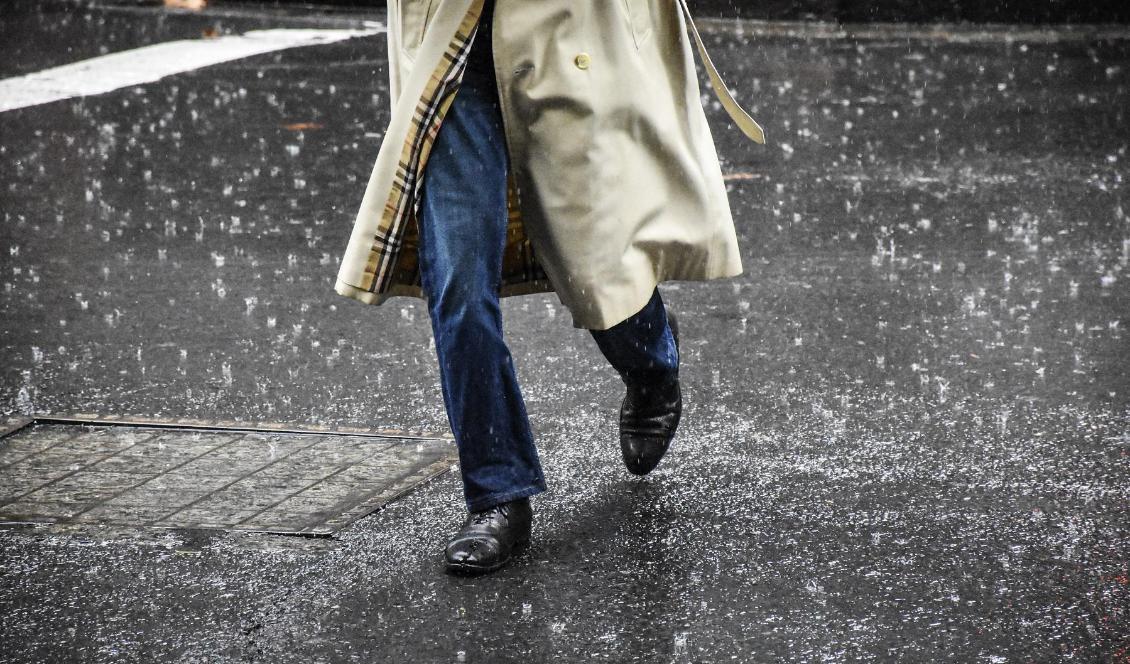 SMHI varnar för mycket regn på kort tid på flera håll i landet. Foto: Sofia Tanaka/TT-arkivbild