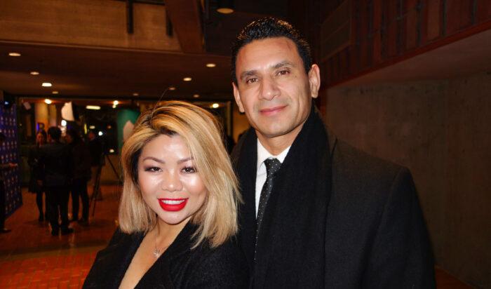 Richard Alvarez och Lisa Nguyen njöt av Shen Yun Performing Arts föreställning på Zellerbach Hall i Berkeley i Kalifornien den 21 december 2019. Foto: Gary Wang/The Epoch Times