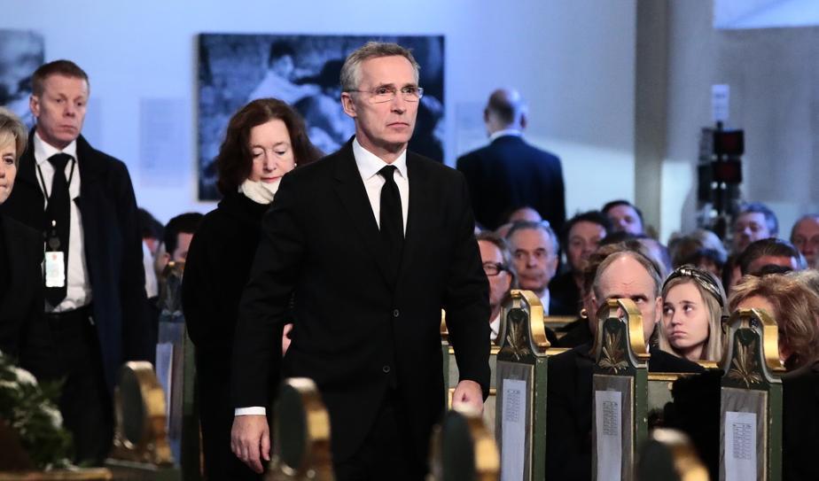 Natos generalsekreterare Jens Stoltenberg kallar in till extra Natomöte. Foto: Lise Åserud/NTB/Scanpix/TT-arkivbild