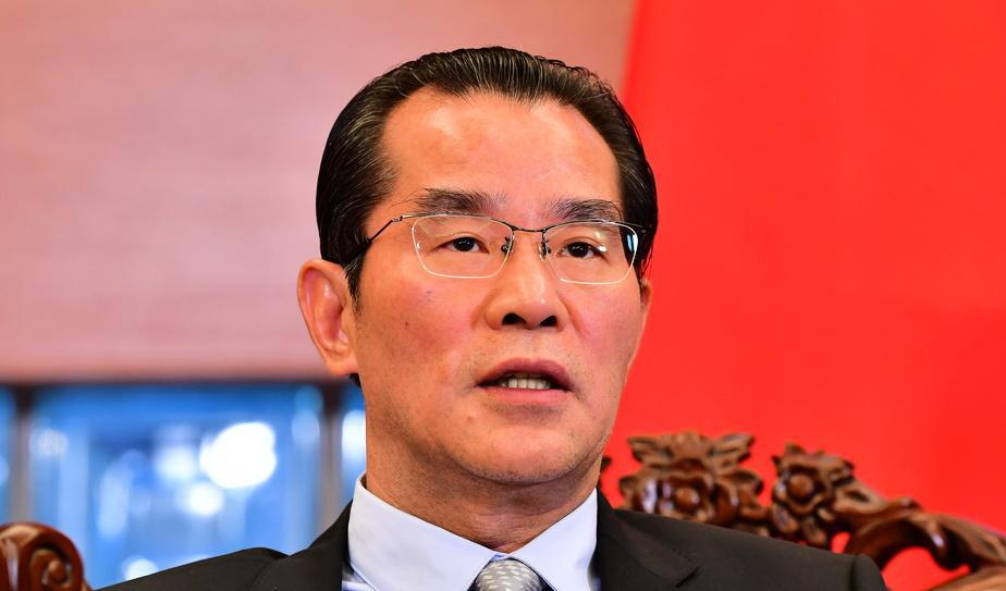 Kinas ambassadör Gui Congyou. Foto: Jonas Ekströmer/TT-arkivbild