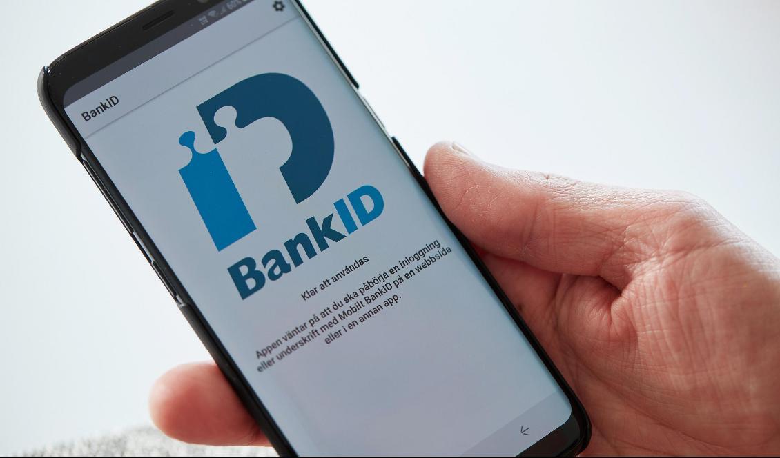 Bank-id drabbades av driftstörningar på lördagseftermiddagen. Foto: Andreas Hillergren-arkivbild