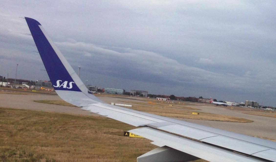 SAS ställer in nästan samtliga flyg. Foto: Epoch Times-arkivbild