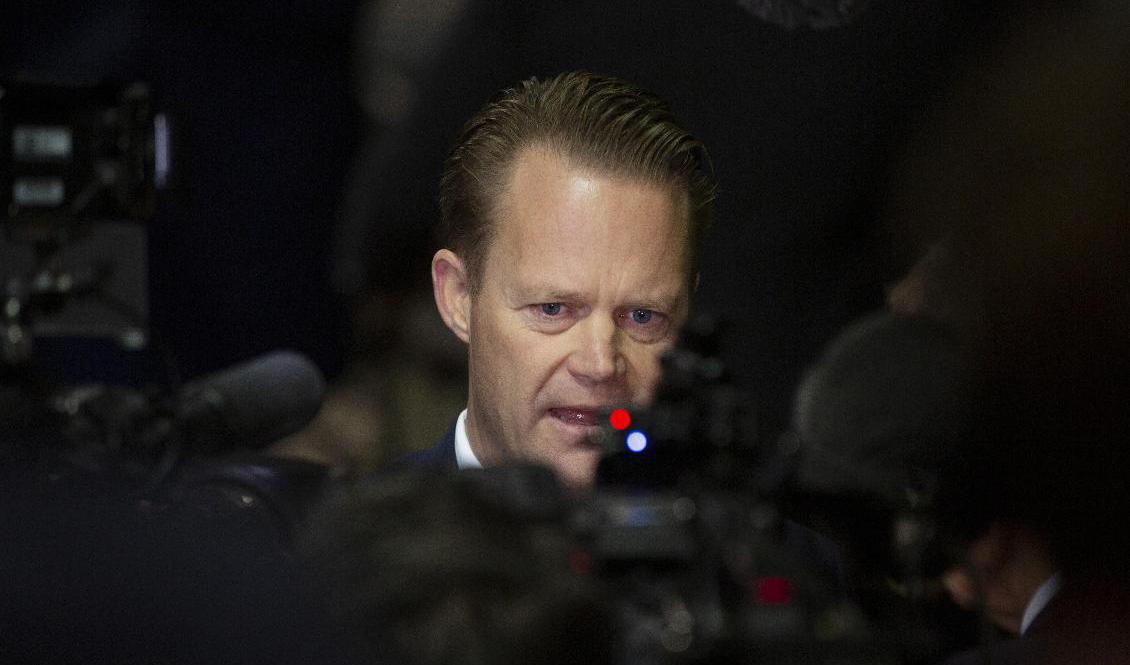 Danmarks utrikesminister Jeppe Kofod (S). Foto: Virginia Mayo/AP/TT-arkivbild