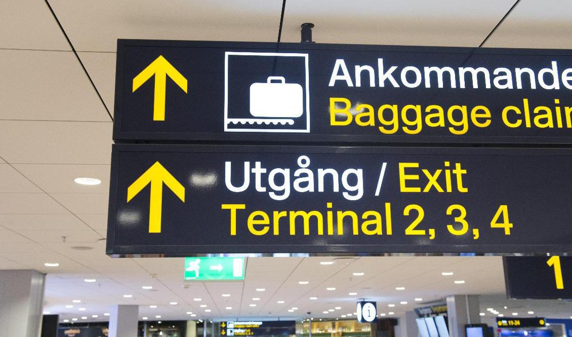 Sverige förlänger inreseförbudet till den 30 juni. Foto: Fredrik Sandberg/TT-arkivbild