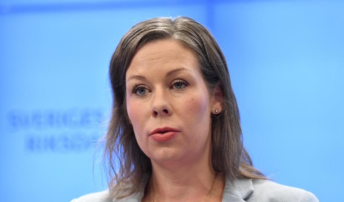 Moderaternas migrationspolitiska talesperson Maria Malmer Stenergard. Foto: Jessica Gow/TT-arkivbild