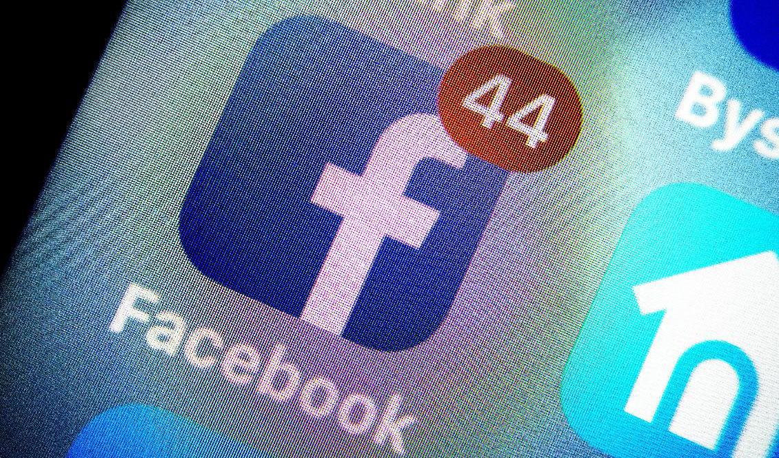 En spärr inom Facebook har inte fungerat som den ska. Foto: Gorm Kallestad/AP/TT-arkivbild