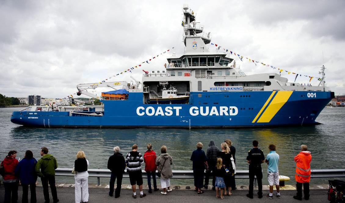 Kustbevakningen ska kunna ge ökat stöd till polisen vid terrordåd. Foto: Adam Ihse/TT-arkivbild