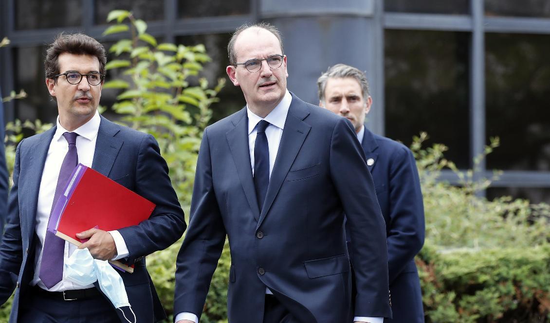 Frankrikes premiärminister Jean Castex. Foto: Francois Mori/AP/TT