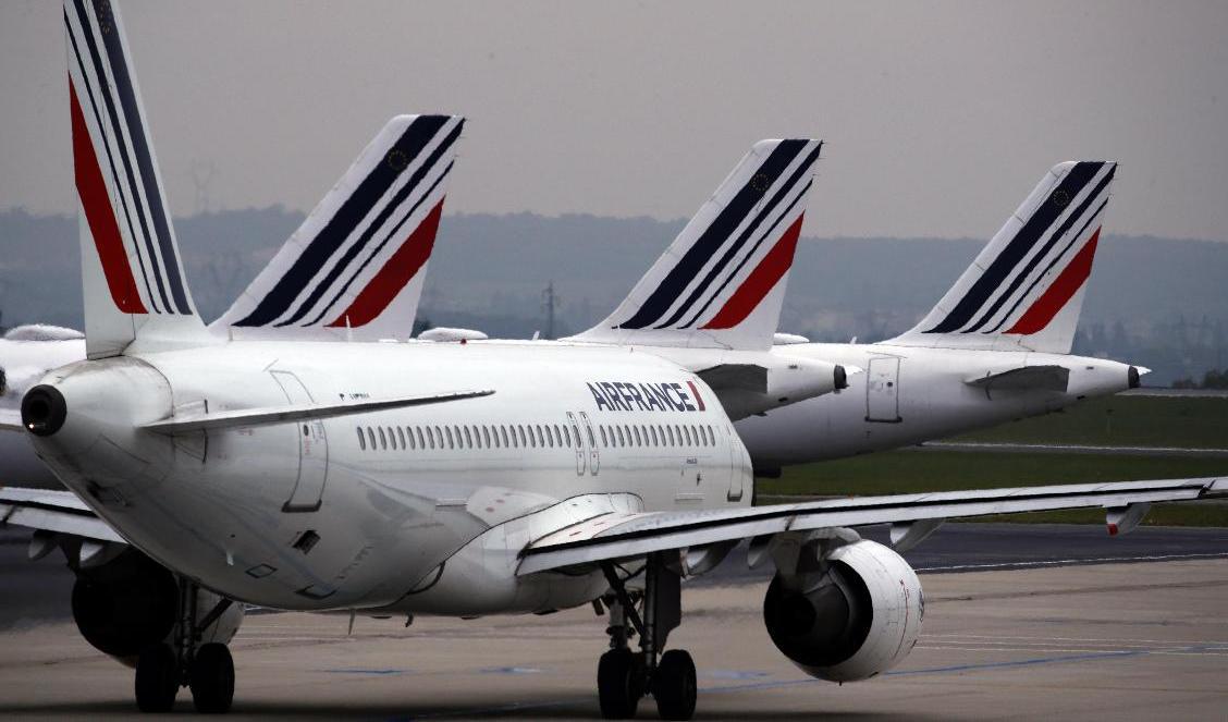 Air France/KLM börjar att flyga till Göteborg igen. Foto: Christophe Ena/AP/TT-arkivbild