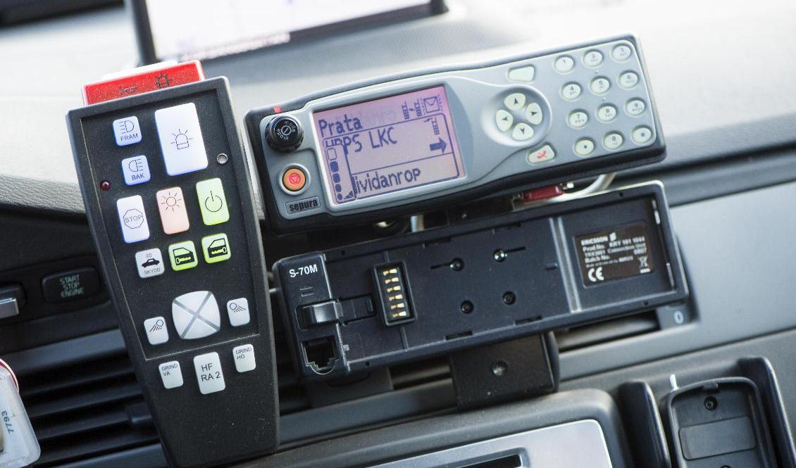 Rakel-systemet ska bytas ut i Sverige, meddelar regeringen. Foto: Fredrik Sandberg/ TT-arkivbild