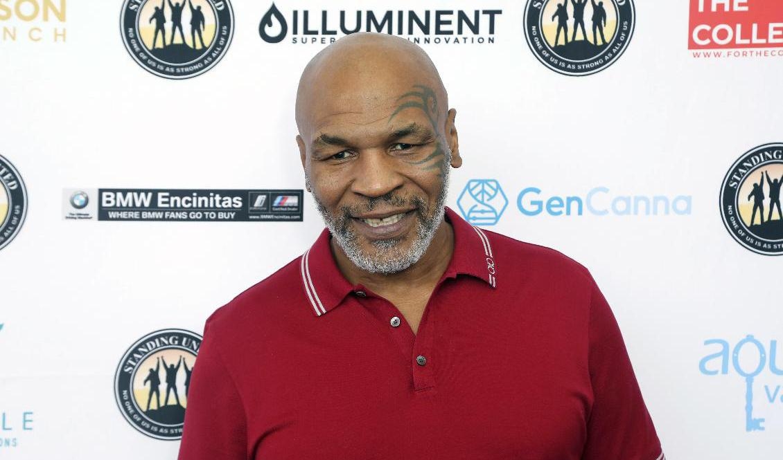 Mike Tyson gör comeback. Foto: Willy Sanjuan