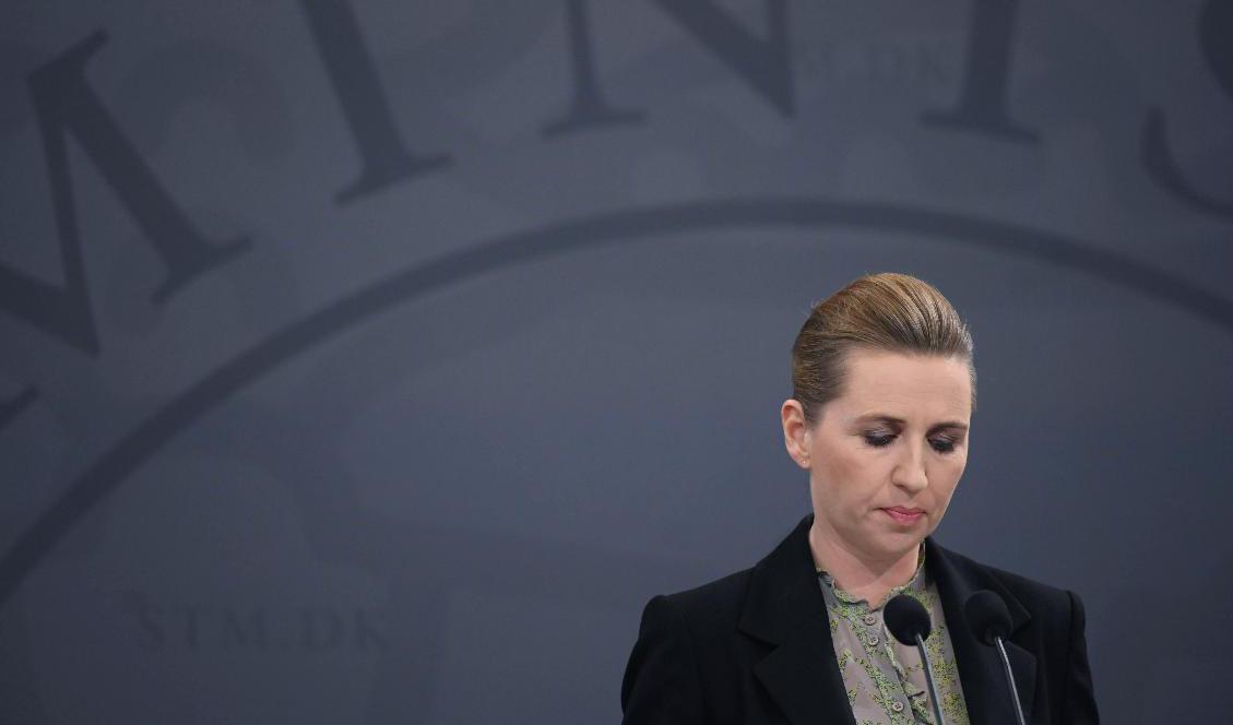 Danmarks premiärminister Mette Frederiksen. Foto: Philip Davali/AP/TT-arkivbild