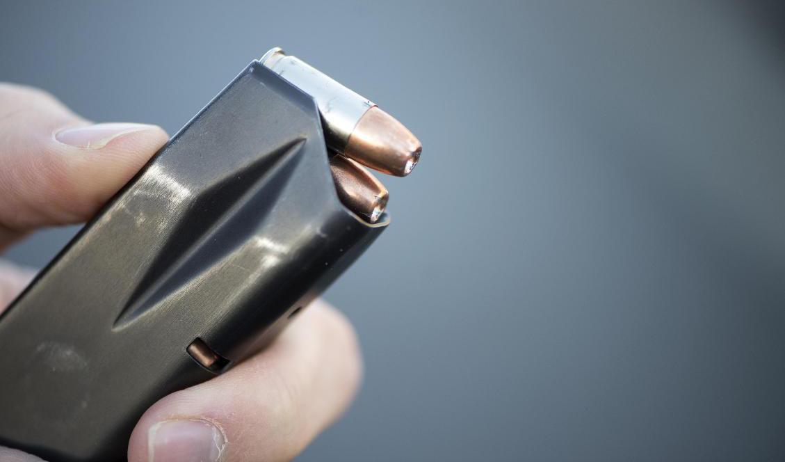 Tiotusentals skarpa patroner har stulits från en lastbil i Skåne. Foto: Fredrik Sandberg/TT-arkivbild