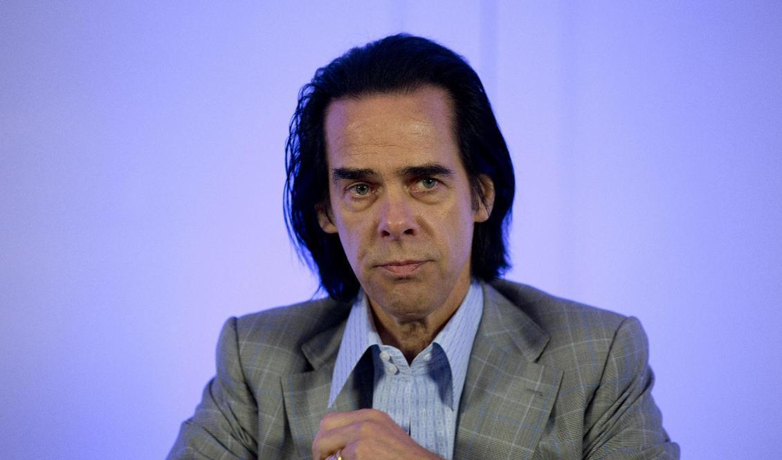 Artisten Nick Cave. Foto: Eduardo Verdugo/AP/TT-arkivbild