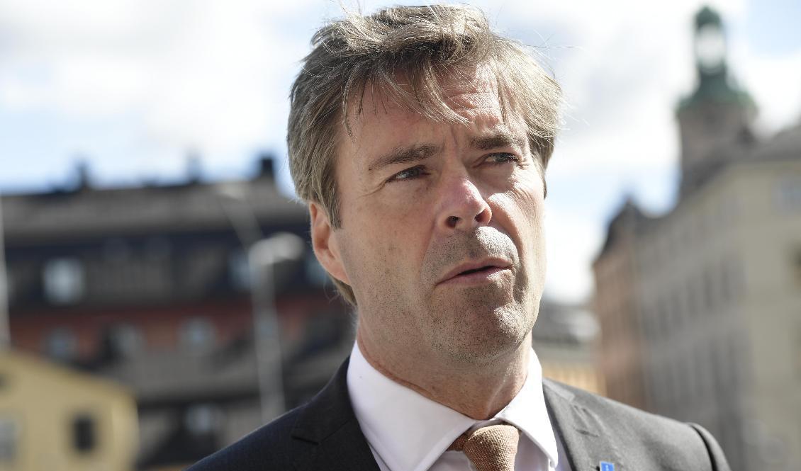 Kristdemokraternas migrationspolitiske talesperson Hans Eklind. Foto: Stina Stjernkvist/TT-arkivbild