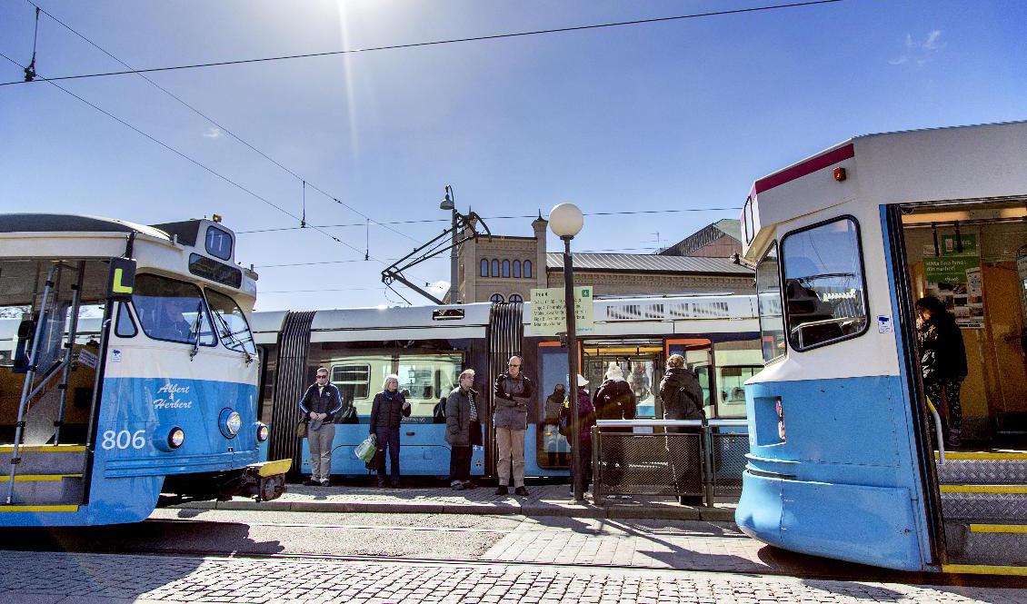 Rekordfå böter och färre passagerare för Västtrafik. Foto: Adam Ihse/TT-arkivbild
