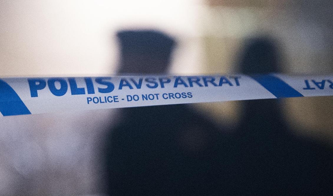 En man sköts i huvudet i Linköping på söndagskvällen, men han klarade sig undan allvarliga skador. Foto: Fredrik Sandberg/TT-arkivbild
