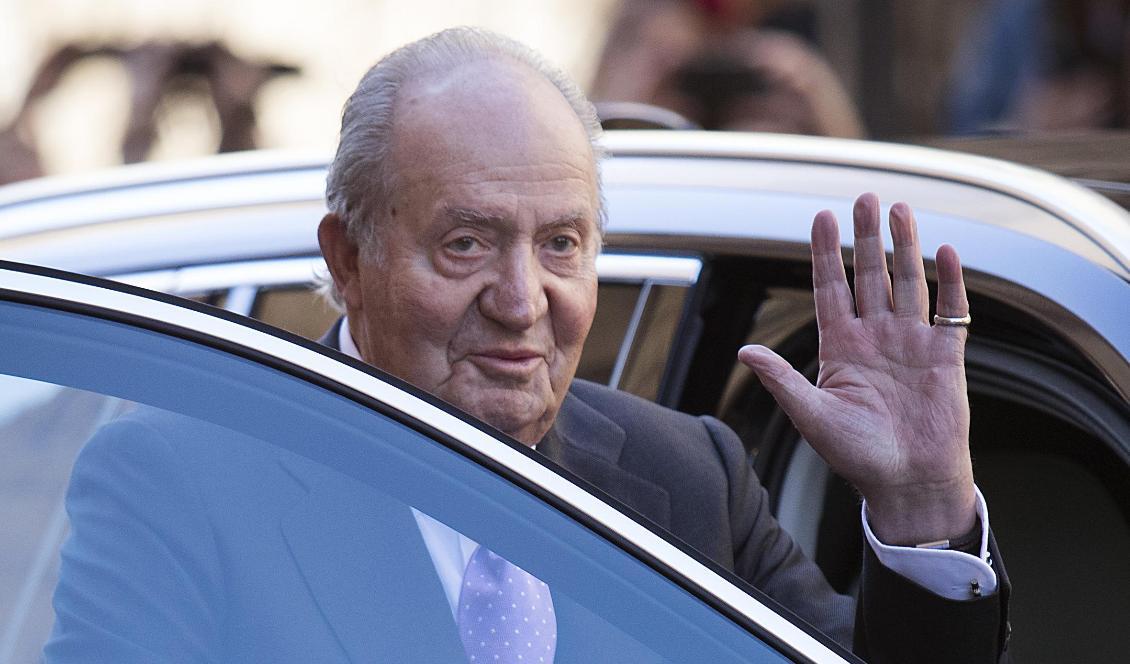 Spaniens tidigare kung, Juan Carlos, i Palma de Mallorca den 1 april 2018. Foto: Jaime Reina/AFP via Getty Images