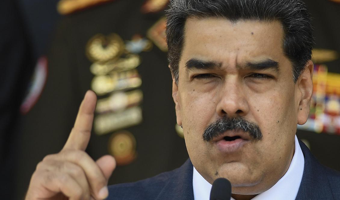 



Venezuelas president Nicolás Maduro. Foto: Matias Delacroix/AP/TT-arkivbild                                                                                                                                                                                