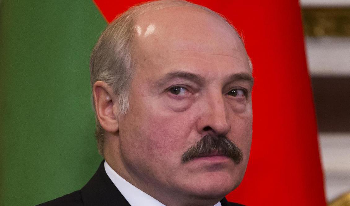 Belarus president Alexandr Lukasjenko. Arkivbild. Foto: Alexander Zemlianichenko/AP/TT