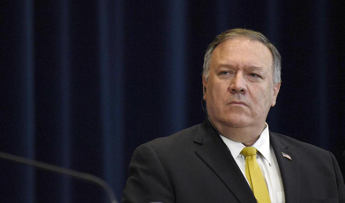 USA:s utrikesminister Mike Pompeo. Arkivbild. Foto: Susan Walsh/AP/TT