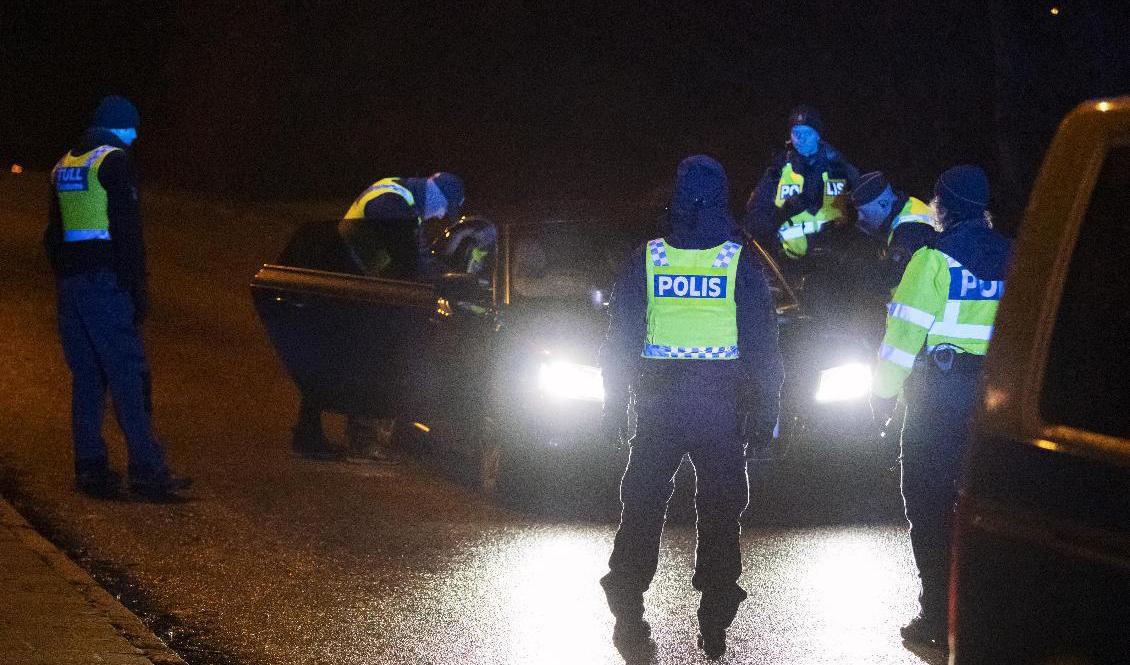 2019 fanns det 177 färre poliser i yttre tjänst jämfört med 2015. Arkivbild. Foto: Johan Nilsson/TT