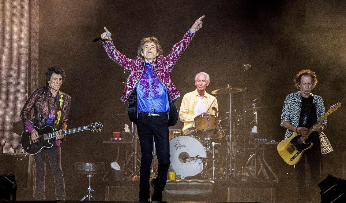 Rolling Stones hoppas kunna fira sitt 60-årsjubileum med en jättekonsert. Arkivbild. Foto: Amy Harris/AP/TT