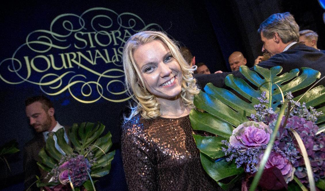 Carina Bergfeldt är en av SVT:s journalister och programledare som får mycket hat. Arkivbild. Foto: Christine Olsson/TT