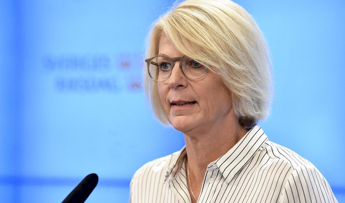 "Det är obegripligt för mig att regeringen och stödpartierna inte skjuter till mer resurser, för Åklagarmyndigheten går på knäna", säger Elisabeth Svantesson, ekonomisk-politisk talesperson för M. Arkivbild. Foto: Jessica Gow/TT