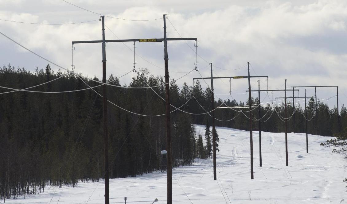 Delar av Sverige har elförsörjningsproblem enligt en ny rapport. Arkivbild. Foto: Fredrik Sandberg/TT
