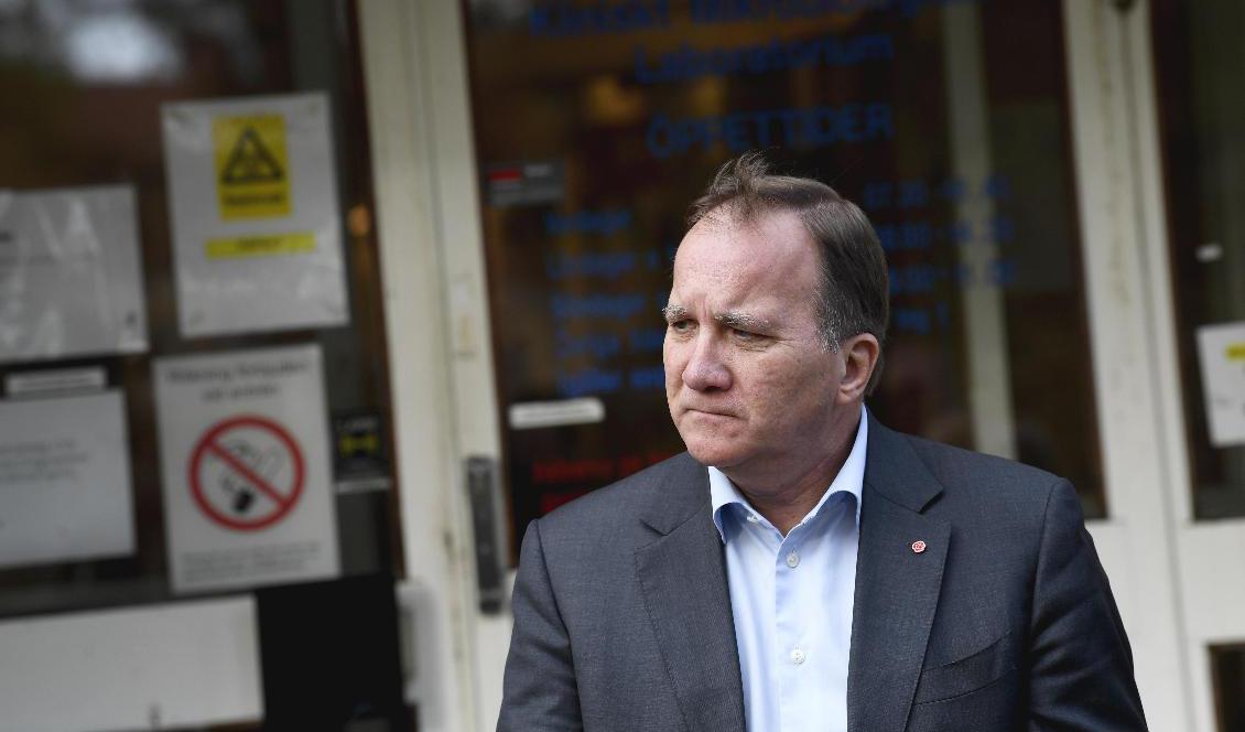 Statsminister Stefan Löfven (S). Foto: Pontus Lundahl/TT
