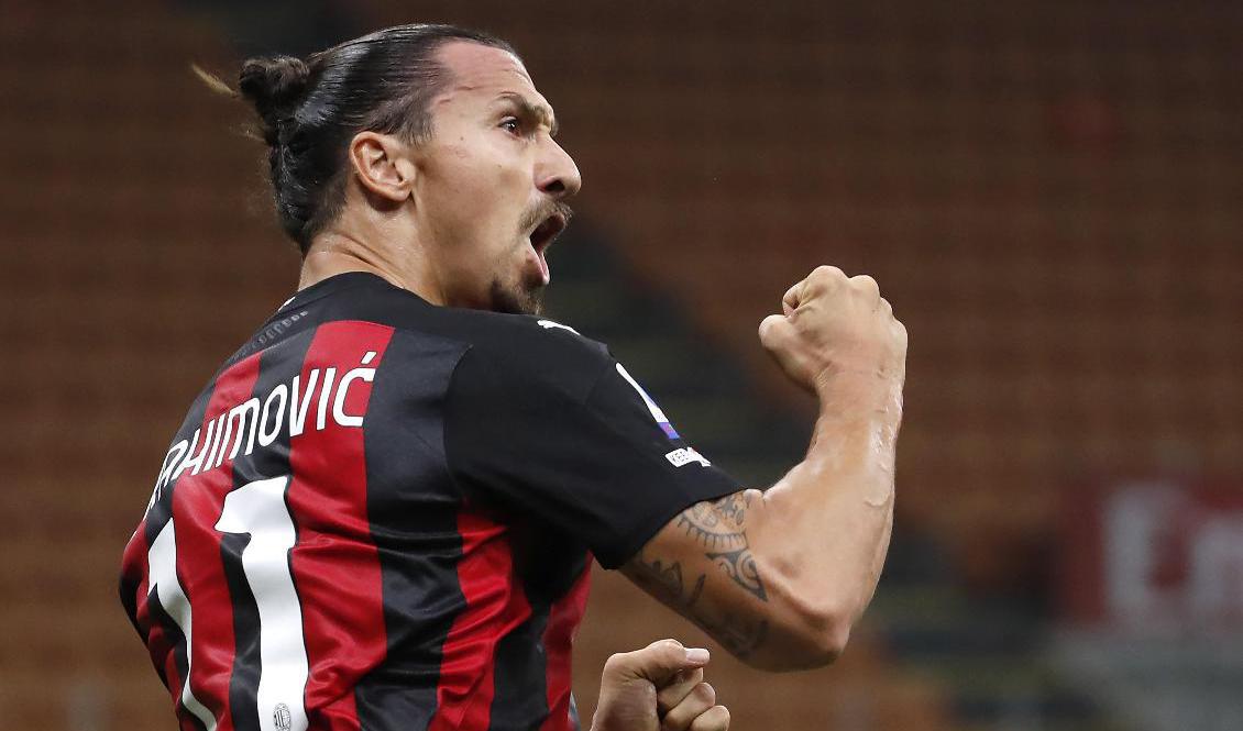Zlatan Ibrahimovic är frisk från coronaviruset. Arkivbild. Foto: Antonio Calanni/AP/TT