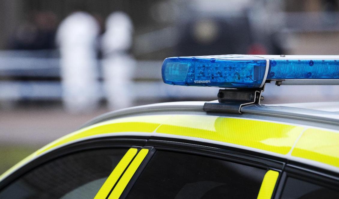 Polisen bevakar tre olika platser i Borås efter lika många rån. Arkivbild. Foto: Johan Nilsson/TT